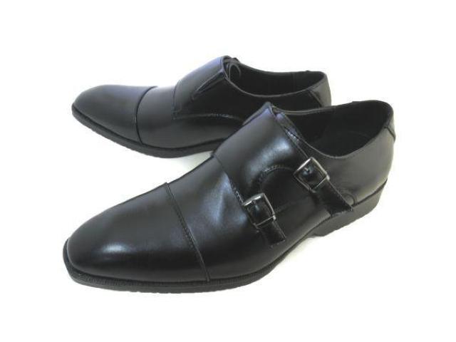 1円~C258新品AAA通気底ストレートチップ/ダブルモンクストラップ28a黒♂ < 男性ファッション 1円~C258新品AAA通気底ストレートチップ/ダブルモンクストラップ28a黒♂ < 男性ファッションの