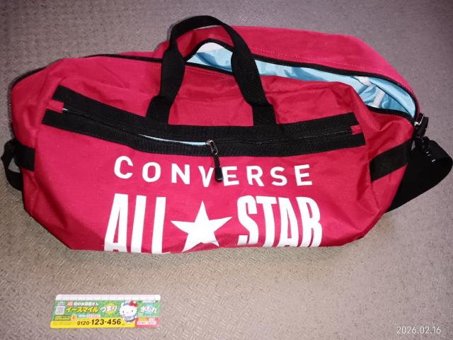 CONVERSE ALL STAR ボストンバッグ レッド < ブランド CONVERSE ALL STAR ボストンバッグ レッド < ブランドの