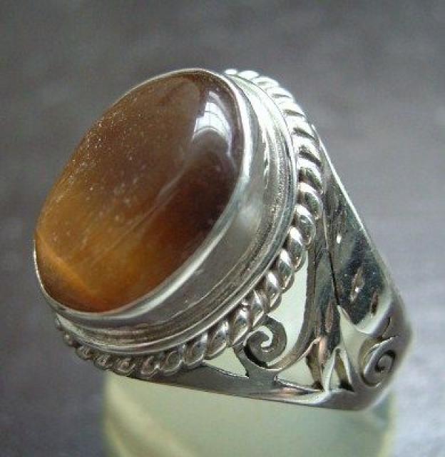 ☆即決☆15号*タイガーアイシルバーリング < 女性アクセサリー/時計  ☆即決☆15号*タイガーアイシルバーリング < 女性アクセサリー/時計の