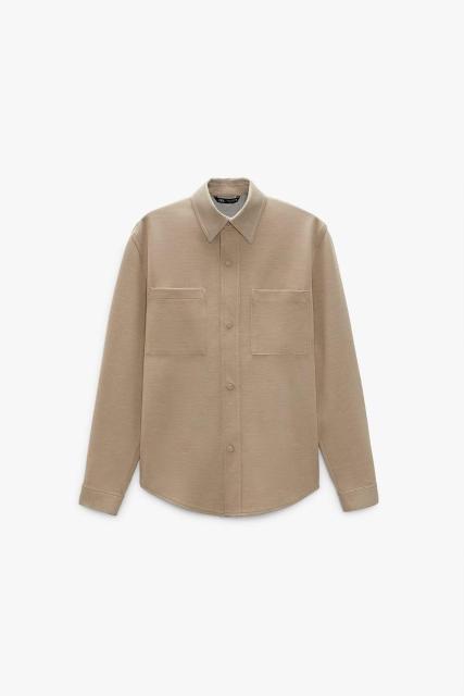 ☆ZARA ザラ ポケット コンフォート シャツジャケット オーバーサイズ/メンズ/S☆新品☆2022新作モデル < ブランド ☆ZARA ザラ ポケット コンフォート シャツジャケット オーバーサイズ/メンズ/S☆新品☆2022新作モデル < ブランドの