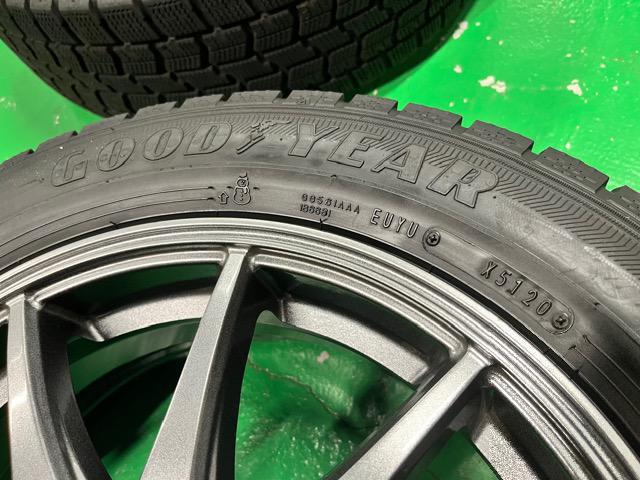 0192024)中古国産グッドイヤースタッドレスタイヤ4本美品アルミホイールセットコンパクトカーサイズ175/65R15送料無料 < 自動車/バイク 0192024)中古国産グッドイヤースタッドレスタイヤ4本美品アルミホイールセットコンパクトカーサイズ175/65R15送料無料 < 自動車/バイク
