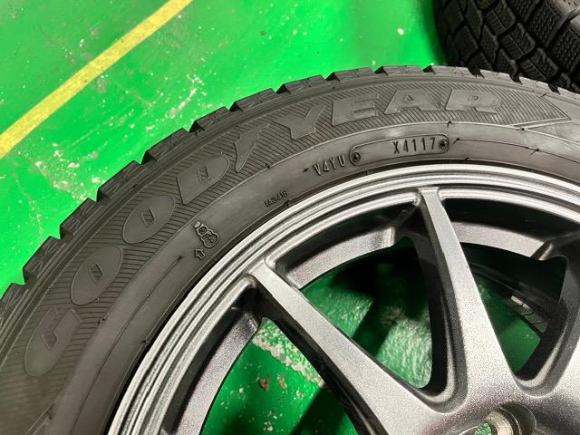 0192024)中古国産グッドイヤースタッドレスタイヤ4本美品アルミホイールセットコンパクトカーサイズ175/65R15送料無料 < 自動車/バイク 0192024)中古国産グッドイヤースタッドレスタイヤ4本美品アルミホイールセットコンパクトカーサイズ175/65R15送料無料 < 自動車/バイク