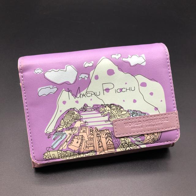 即決 WORLD HERITAGE 二つ折り財布 MACHU PICCHU < 女性ファッション  即決 WORLD HERITAGE 二つ折り財布 MACHU PICCHU  < 女性ファッションの