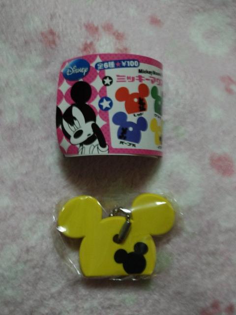 ミッキーマウス ☆ キーカバー イエロー < アニメ/コミック/キャラクター  ミッキーマウス ☆ キーカバー イエロー  < アニメ/コミック/キャラクターの