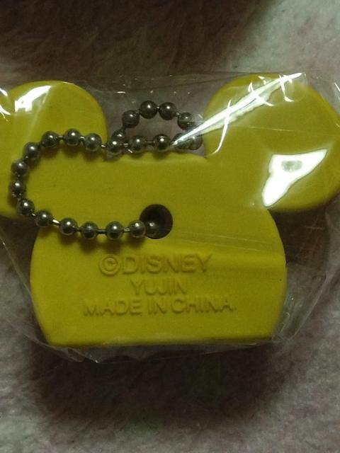 ミッキーマウス ☆ キーカバー イエロー < アニメ/コミック/キャラクター  ミッキーマウス ☆ キーカバー イエロー < アニメ/コミック/キャラクターの