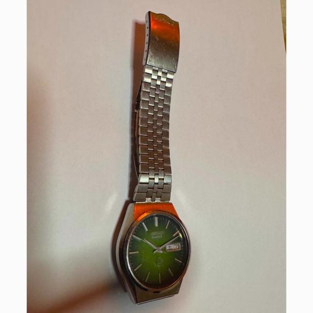 SEIKO TYPE U デイデイト グリーン文字版 アンティーク!。 < ブランド  SEIKO TYPE U デイデイト グリーン文字版 アンティーク!。 < ブランドの