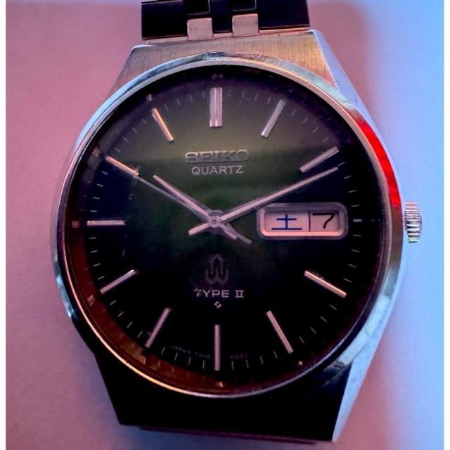 SEIKO TYPE U デイデイト グリーン文字版 アンティーク!。 < ブランド  SEIKO TYPE U デイデイト グリーン文字版 アンティーク!。 < ブランドの