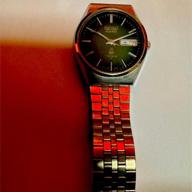 SEIKO TYPE U デイデイト グリーン文字版 アンティーク!。 < ブランド  SEIKO TYPE U デイデイト グリーン文字版 アンティーク!。 < ブランドの
