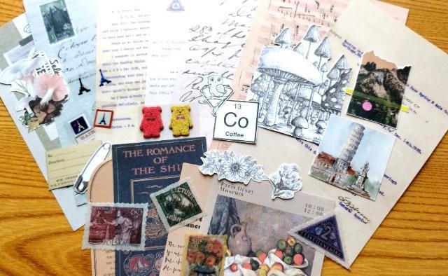 コラージュ/紙もの/ペーパー/シール/ステッカー/@ < インテリア/ライフ  コラージュ/紙もの/ペーパー/シール/ステッカー/@  < インテリア/ライフの