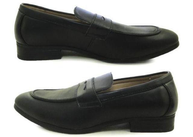 1円~C410新品AAAコインローファー27a黒♂ < 男性ファッション 1円~C410新品AAAコインローファー27a黒♂ < 男性ファッションの