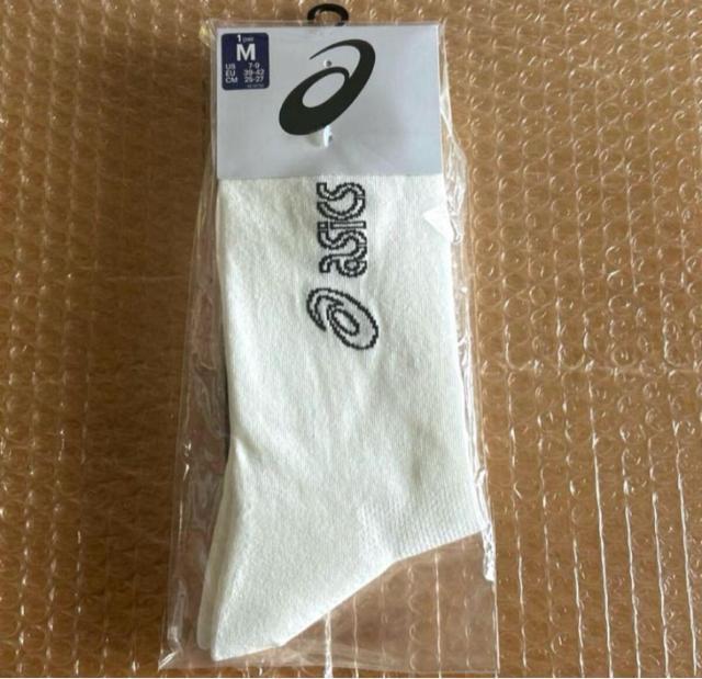 ASICS LOGO SOCKS White M/L AVbNX S \bNX zCg  25-27cm 26-28cm  uh 