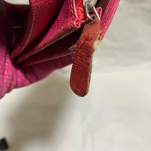 レア【ヴィンテージ】【ETRO / エトロ】 リザード / レザー 長財布 赤 < ブランド レア【ヴィンテージ】【ETRO / エトロ】 リザード / レザー 長財布 赤 < ブランドの