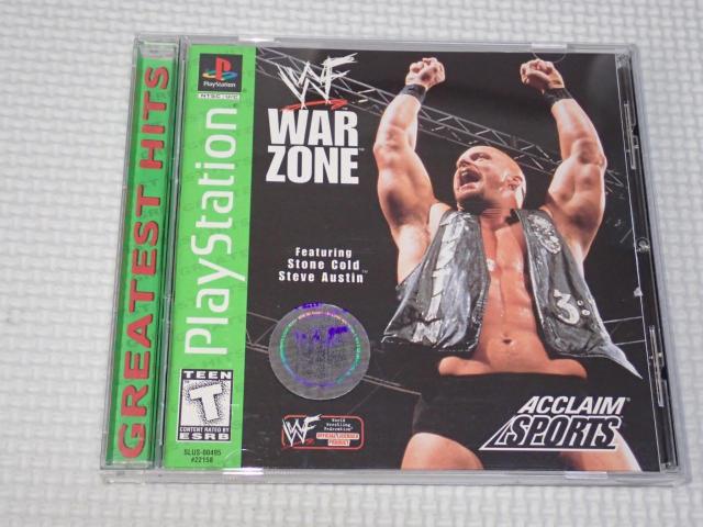 PS★WWF WAR ZONE GREATEST HITS 海外版 北米版 < ゲーム本体/ソフト PS★WWF WAR ZONE GREATEST HITS 海外版 北米版 < ゲーム本体/ソフトの