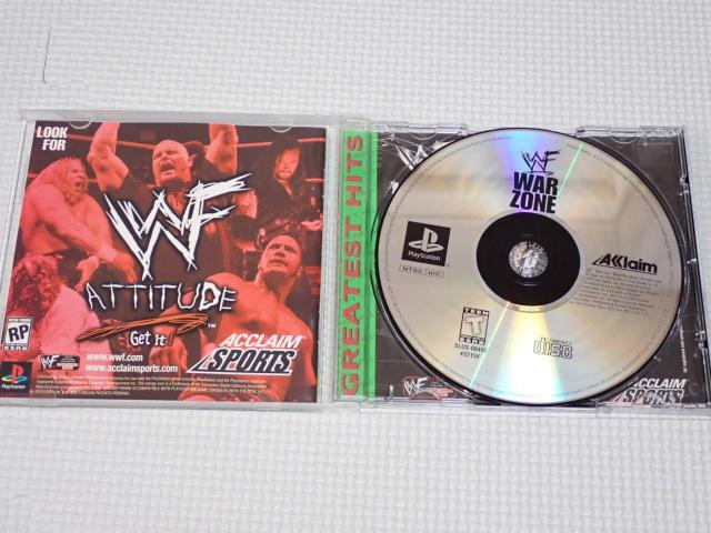 PS★WWF WAR ZONE GREATEST HITS 海外版 北米版 < ゲーム本体/ソフト PS★WWF WAR ZONE GREATEST HITS 海外版 北米版 < ゲーム本体/ソフトの