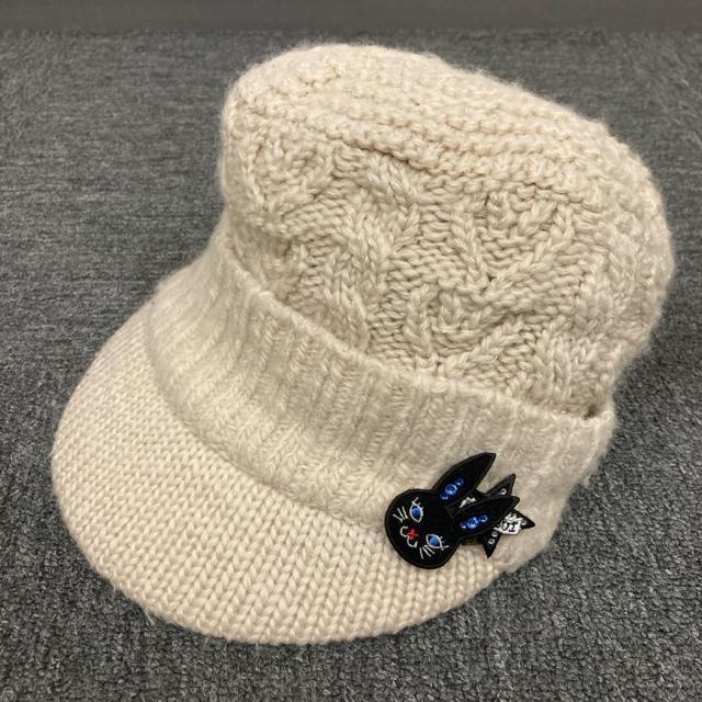 即決 ANNA SUI アナスイ ニットキャップ 帽子 < ブランド 即決 ANNA SUI アナスイ ニットキャップ 帽子 < ブランドの