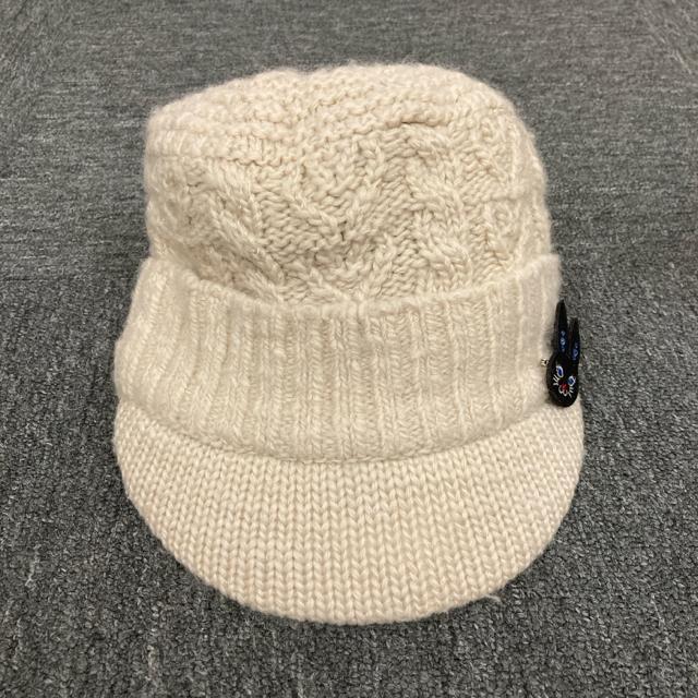 即決 ANNA SUI アナスイ ニットキャップ 帽子 < ブランド 即決 ANNA SUI アナスイ ニットキャップ 帽子 < ブランドの