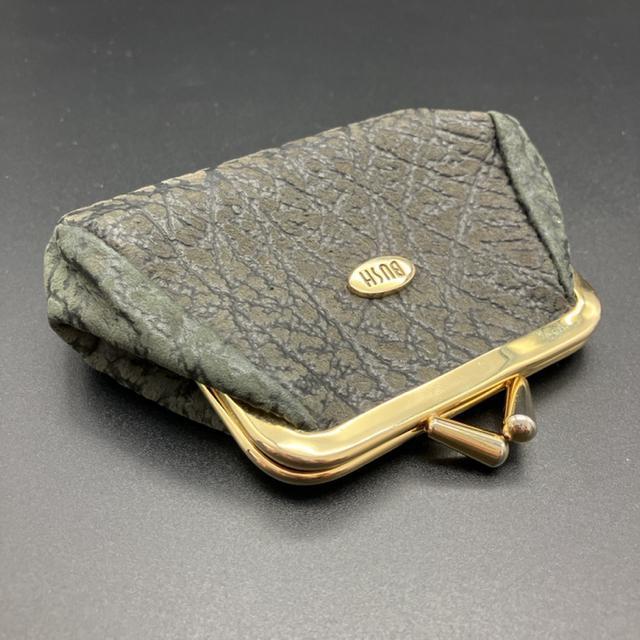 即決 BUSH GENUINE KANGAROO がま口 コインケース 小銭入れ < 男性ファッション  即決 BUSH GENUINE KANGAROO がま口 コインケース 小銭入れ < 男性ファッションの