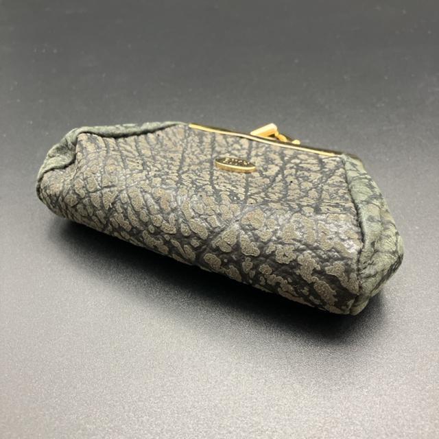 即決 BUSH GENUINE KANGAROO がま口 コインケース 小銭入れ < 男性ファッション  即決 BUSH GENUINE KANGAROO がま口 コインケース 小銭入れ < 男性ファッションの