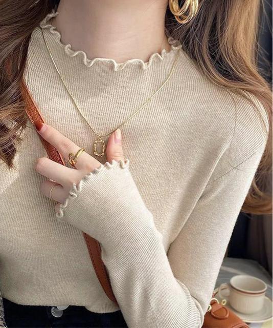 送料無料 新品 メロウフリルニットトップスプチハイネック < 女性ファッション  送料無料 新品 メロウフリルニットトップスプチハイネック  < 女性ファッションの