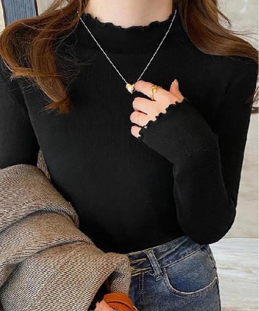 送料無料 新品 メロウフリルニットトップスプチハイネック < 女性ファッション  送料無料 新品 メロウフリルニットトップスプチハイネック < 女性ファッションの