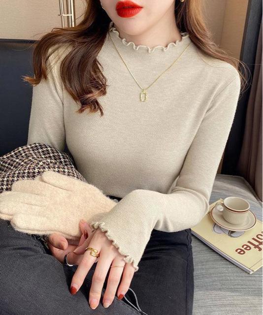 送料無料 新品 メロウフリルニットトップスプチハイネック < 女性ファッション  送料無料 新品 メロウフリルニットトップスプチハイネック < 女性ファッションの