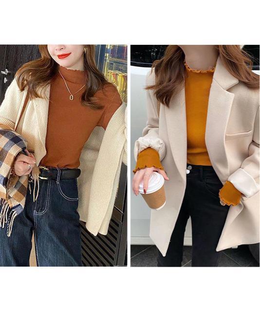 送料無料 新品 メロウフリルニットトップスプチハイネック < 女性ファッション  送料無料 新品 メロウフリルニットトップスプチハイネック < 女性ファッションの