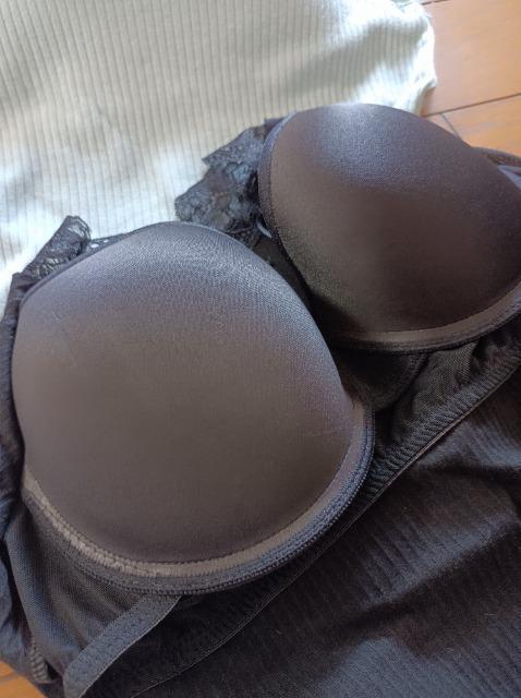 tu-hacci★スゴ盛り★入札カップアップ★カップ付きキャミソール黒.新品★ツーハッチ★ < 女性ファッション  tu-hacci★スゴ盛り★入札カップアップ★カップ付きキャミソール黒.新品★ツーハッチ★ < 女性ファッションの