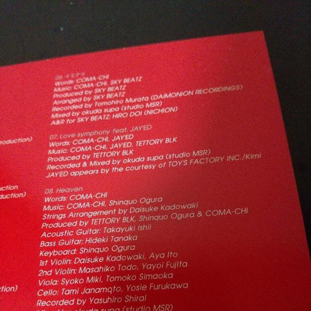 COMA-CHIwBeauty or the BeastHxAK-69 䗹  CD/DVD/rfI 