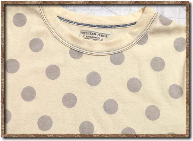 ノーザントラック 水玉Tシャツ アイボリー < 女性ファッション  ノーザントラック 水玉Tシャツ アイボリー < 女性ファッションの