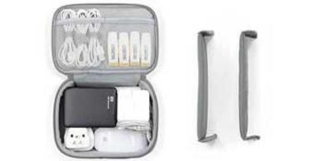 トラベルポーチ ガジェットケース ケーブル収納 小物、エレクトロニックアクセサリーバッグ トラベルオーガナイザー キャリングケース < 女性ファッション トラベルポーチ ガジェットケース ケーブル収納 小物、エレクトロニックアクセサリーバッグ トラベルオーガナイザー キャリングケース < 女性ファッションの