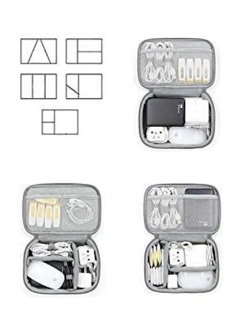 トラベルポーチ ガジェットケース ケーブル収納 小物、エレクトロニックアクセサリーバッグ トラベルオーガナイザー キャリングケース < 女性ファッション トラベルポーチ ガジェットケース ケーブル収納 小物、エレクトロニックアクセサリーバッグ トラベルオーガナイザー キャリングケース < 女性ファッションの