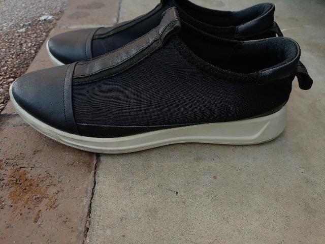 ECCO エコー Flexure Runner W ストレッチファブリックのスリッポンスニーカー 1部レザー サイズ39 < 女性ファッション ECCO エコー Flexure Runner W ストレッチファブリックのスリッポンスニーカー 1部レザー サイズ39 < 女性ファッションの