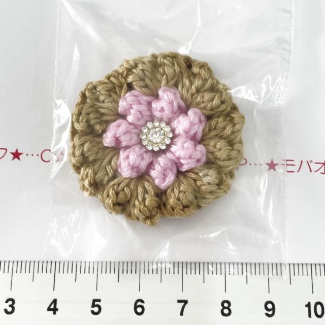 29*ハンドメイド♪ポコポコお花モチーフ ガラスビジュー付き 1 < ペット/手芸/園芸  29*ハンドメイド♪ポコポコお花モチーフ ガラスビジュー付き 1  < ペット/手芸/園芸の