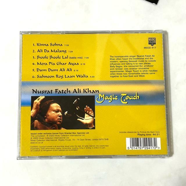 ヌスラット・ファテ・アリ・ハーン Magic Touch CD < CD/DVD/ビデオ  ヌスラット・ファテ・アリ・ハーン Magic Touch CD < CD/DVD/ビデオの