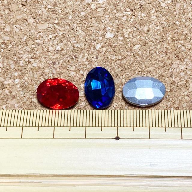 ガラスストーン14×10o16個オーバル暖色系 < ペット/手芸/園芸  ガラスストーン14×10o16個オーバル暖色系 < ペット/手芸/園芸の