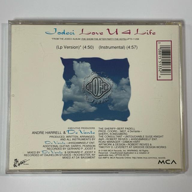 JODECI / Love U 4 Life  CD/DVD/rfI 