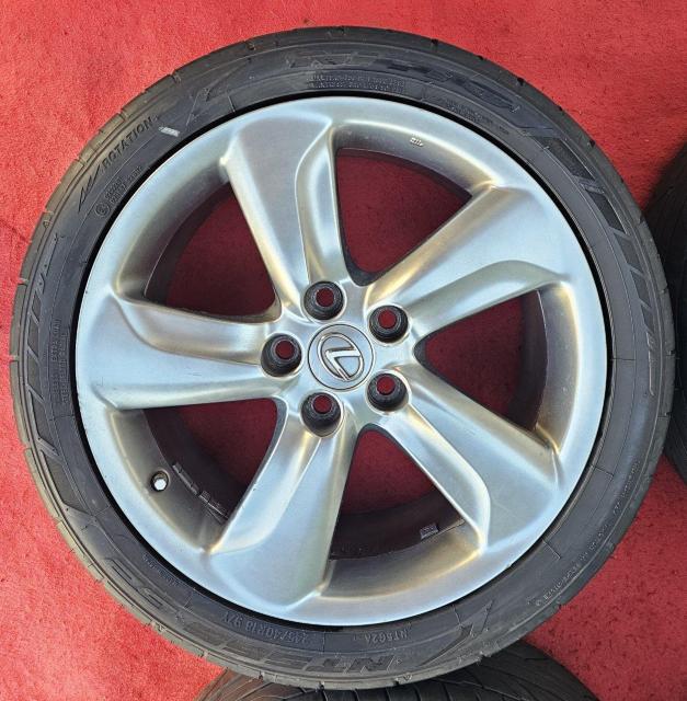 LEXUS  GS460 GS zC[18C`8j+45 5/114.3 ^Ct4{ZbgNITTO NT55  /oCN