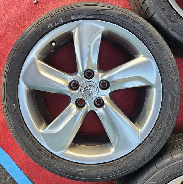 LEXUS  GS460 GS zC[18C`8j+45 5/114.3 ^Ct4{ZbgNITTO NT55  /oCN