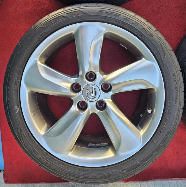 LEXUS  GS460 GS zC[18C`8j+45 5/114.3 ^Ct4{ZbgNITTO NT55  /oCN