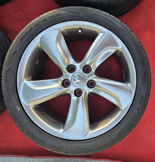 LEXUS  GS460 GS zC[18C`8j+45 5/114.3 ^Ct4{ZbgNITTO NT55  /oCN