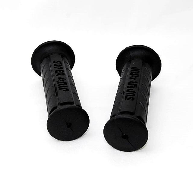 スーパーグリップ 非貫通 120mm ブラック 左右セット ハンドルグリップ バイク カスタム 汎用 グリップ スクーター ラバー < 自動車/バイク スーパーグリップ 非貫通 120mm ブラック 左右セット ハンドルグリップ バイク カスタム 汎用 グリップ スクーター ラバー < 自動車/バイク