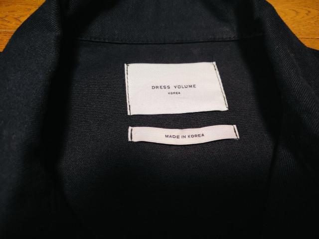 DressVolume �o�b�N�v�����g �t�����[�v�����g �I�[�o�[�T�C�Y �W���P�b�g �R�[�g �؍� �� �j���t�@�b�V������ 