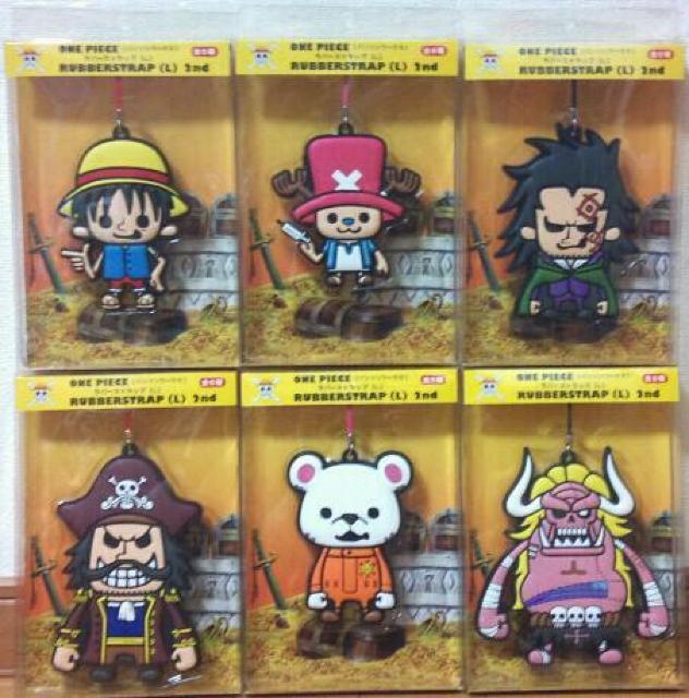 ワンピース(パンソンワークス) ラバーストラップ L 2nd 全6種セット < アニメ/コミック/キャラクター  ワンピース(パンソンワークス) ラバーストラップ L 2nd 全6種セット  < アニメ/コミック/キャラクターの