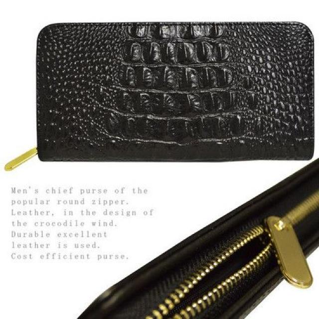 人気★牛革クロコダイルデザインラウンドF・長財布 < 女性ファッション  人気★牛革クロコダイルデザインラウンドF・長財布 < 女性ファッションの