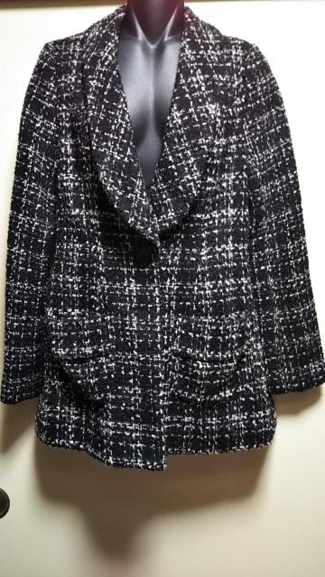 ☆ANAPツイード風ショールカラーコート☆超美品 < 女性ファッション  ☆ANAPツイード風ショールカラーコート☆超美品  < 女性ファッションの