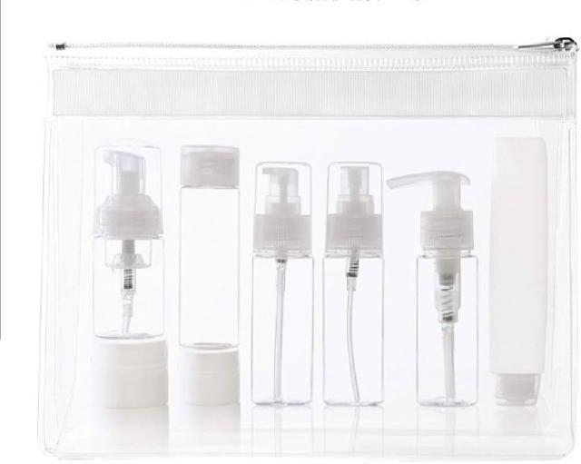 トラベルボトル 小分けボトル アルコール スプレーボトル 詰替ボトル 漏れ防止 軽量 携帯用 旅行ボトル 収納ポーチ付 8点セット < レジャー/スポーツ トラベルボトル 小分けボトル アルコール スプレーボトル 詰替ボトル 漏れ防止 軽量 携帯用 旅行ボトル 収納ポーチ付 8点セット < レジャー/スポーツの