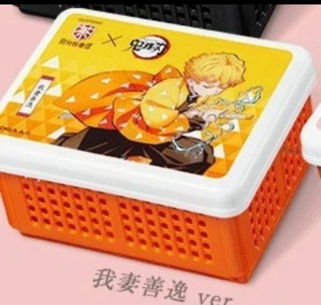 ■新品 数量限定■鬼滅の刃 我妻善逸 ver. 折りたたみ式 ランチボックス (弁当箱) ★ 未開封 サントリー 健康茶 コラボ < アニメ/コミック/キャラクター  ■新品 数量限定■鬼滅の刃 我妻善逸 ver. 折りたたみ式 ランチボックス (弁当箱) ★ 未開封 サントリー 健康茶 コラボ  < アニメ/コミック/キャラクターの