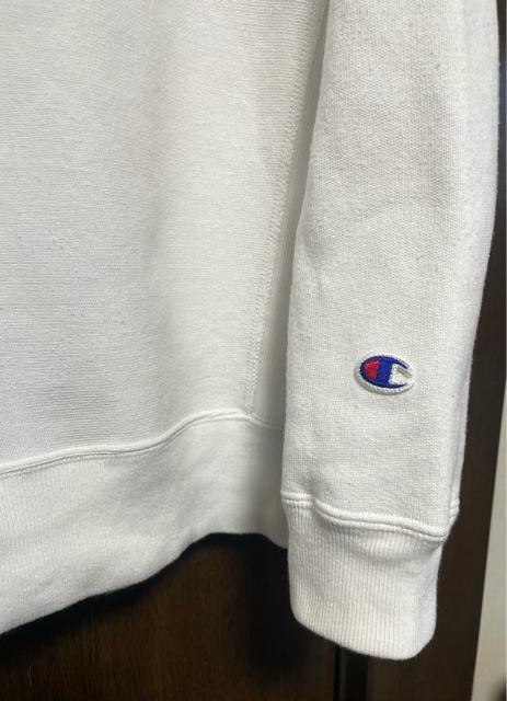 Ungrid アングリッドXChampion別注 リバースウィーブ 限定コラボ商品 ホワイト Mサイズ 復刻版青タグ レディース < 女性ファッション Ungrid アングリッドXChampion別注 リバースウィーブ 限定コラボ商品 ホワイト Mサイズ 復刻版青タグ レディース < 女性ファッションの