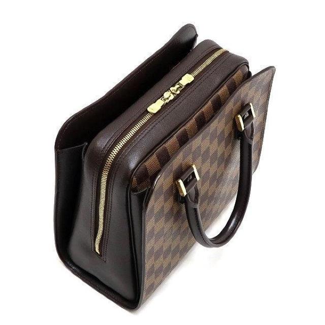 ◆ 本物 美品 ◆ LV ルイヴィトン トリアナ ダミエ ハンドバッグ トートバッグ ファスナー 保存袋 人気 N51155 < ブランド  ◆ 本物 美品 ◆ LV ルイヴィトン トリアナ ダミエ ハンドバッグ トートバッグ ファスナー 保存袋 人気 N51155 < ブランドの