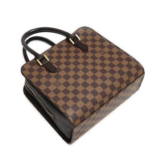 ◆ 本物 美品 ◆ LV ルイヴィトン トリアナ ダミエ ハンドバッグ トートバッグ ファスナー 保存袋 人気 N51155 < ブランド  ◆ 本物 美品 ◆ LV ルイヴィトン トリアナ ダミエ ハンドバッグ トートバッグ ファスナー 保存袋 人気 N51155 < ブランドの